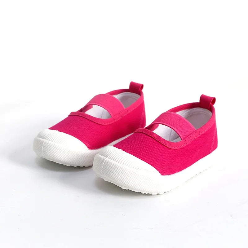 Girls Floral Casual Sneakers