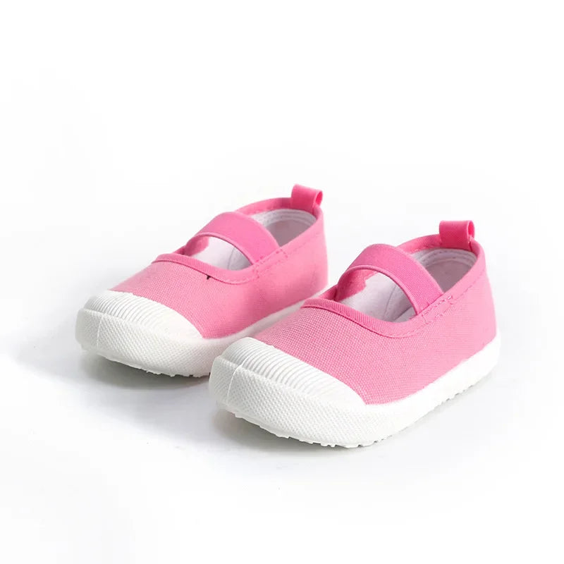 Girls Floral Casual Sneakers