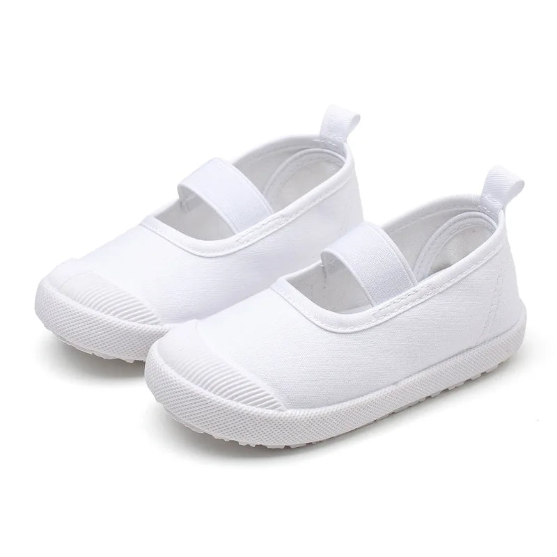 Girls Floral Casual Sneakers