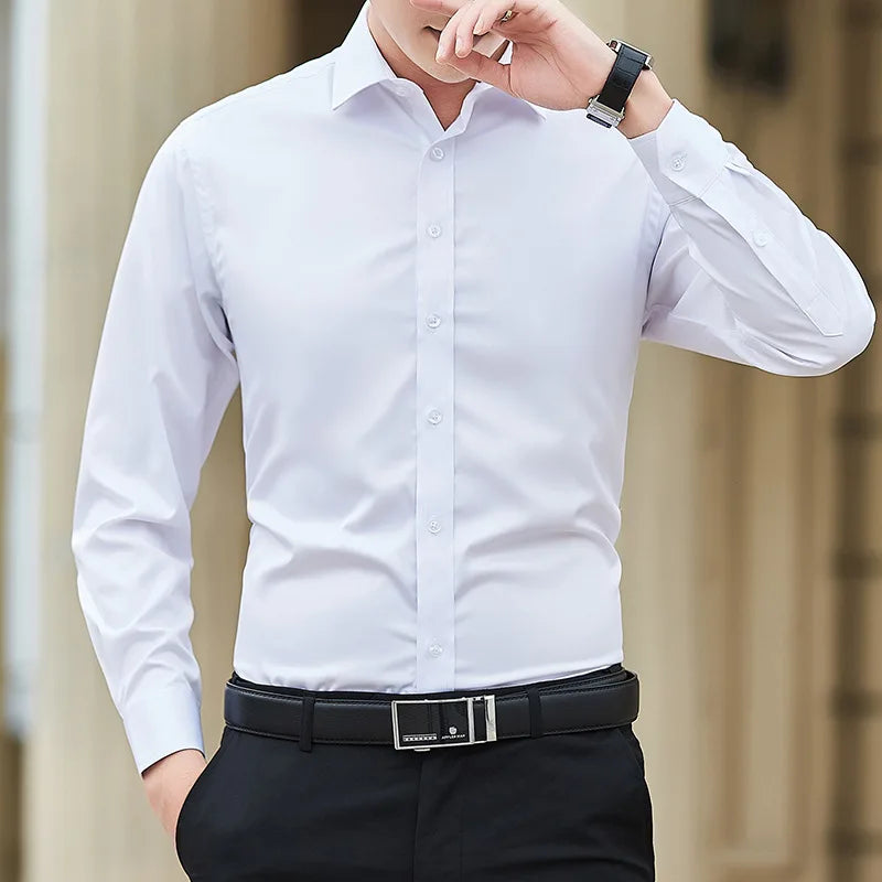 Men’s Classic Everyday Button-Up Shirt